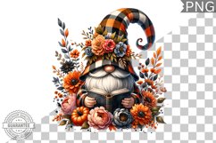 Halloween Gnome Sublimation - Clipart PNG Design Product Image 1