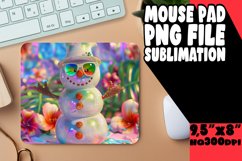 Tropical Frost: Beachy Snowman Edition PNG Product Image 1