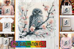 Elegant TSHIRT PNG Art, Birds Product Image 1