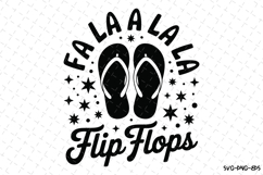 Flip Flops Svg | Christmas Svg | Svg Cut Files Product Image 1