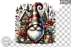 Christmas Gnome Sublimation - Clipart PNG Bundle Product Image 5