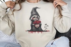 Gothic Valentines Day Sublimation PNG Product Image 1