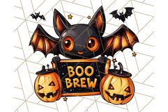 Monster Café Halloween PNG Clipart, Coffee Holiday Clip Art Product Image 4