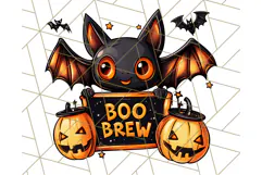 Monster Café Halloween PNG Clipart, Coffee Holiday Clip Art Product Image 4