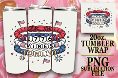 LUMINOUS DREAMS 20oz TUMBLER WRAP, Patriotic Product Image 1