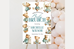Baby Shower Welcome Sign Template 256 Product Image 1