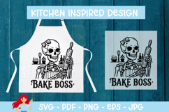 Bake boss SVG, Skeleton SVG Product Image 1