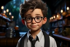 3D Character Boy Software_Developer relevant environment Product Image 1