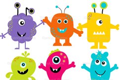 Monsters Clipart SET Product Image 2