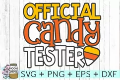 Official Candy Tester SVG DXF PNG EPS Cutting Files Product Image 1