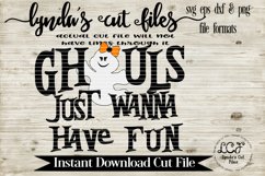 Ghouls just wanna have fun//Halloween//SVG//EPS//DXF Product Image 1