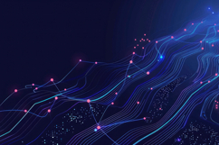 Data Network And Technology Background Wallpaper Product Image 1