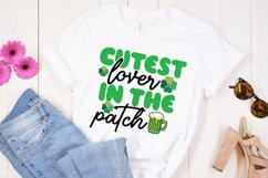 Cutest Lover in the Patch SVG Cut File Product Image 1