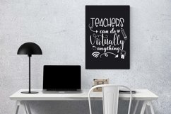 Teachers Can Do Virtually Anything Sign/Poster- Virtual Sign Product Image 3