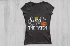 King of The Patch SVG, Halloween svg, Pumpkin svg, Fall svg. Product Image 2