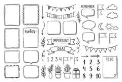 Hand Drawn Planner Clipart Product Image 1