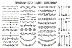 Hand Drawn Page Dividers and Flourishes Product Image 1
