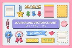 Journaling Vector Clipart Product Image 1