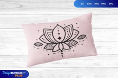 Magical Lotus Flower SVG Product Image 3