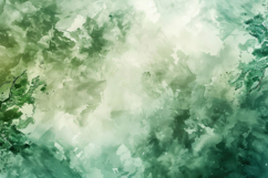 Green Watercolor Painting Background Wallpaper Product Image 1