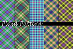 Plaid Pattern Digital Paper Bundle Product Image 1