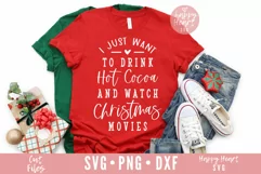 Hot Cocoa And Christmas Movies SVG Product Image 3