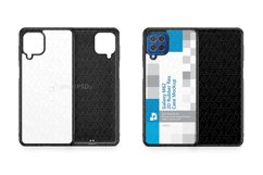 Samsung Galaxy M62 2021 2d Rubber Flex Case Design Mockup Product Image 1