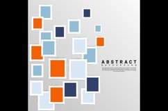 Overlapping square design vector background Product Image 11