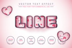 Love Dark - Editable Text Effect, Font Style Product Image 3