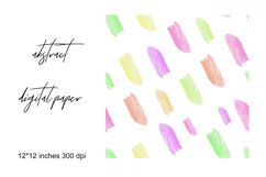 Abstract Digital Paper Watercolor Product Image 1
