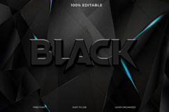 Modern Black Typography Design for Graphic Use Product Image 1