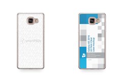 Samsung Galaxy A5 2016 2d Flexi Clear Case Design Mockup Product Image 1