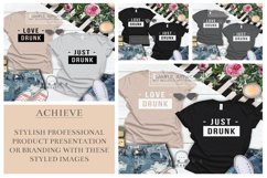 Adult T-Shirt/ T-Shirt Mock-up, Bella Canvas T-Shirts/ Product Image 2