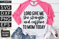 Strength & Caffeine SVG DXF PNG EPS Product Image 1