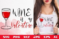 Valentine&#039;s SVG Cut files - Valentines day SVG PNG DXF quote Product Image 1