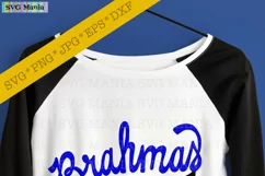 Brahmas SVG File, Brahma Sports Mom SVG, Brahma Team SVG Product Image 2