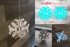 Christmas SVG | Snowflake Christmas SVG cut file Product Image 1