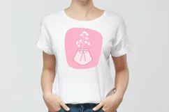 Bouquet flowers in pocket SVG, Wildflowers Sublimation, SVG Product Image 3
