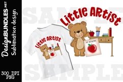 Little Artist Sublimation Design Product Image 1
