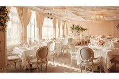 cozy light restaurant background Product Image 1