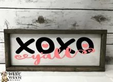 XOXO Y'all - Love - Valentine Heart SVG Cut File Product Image 2