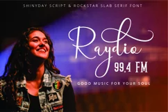 Shinyday & ROCKSTAR font duo - Free Font of The Week Product Image 11