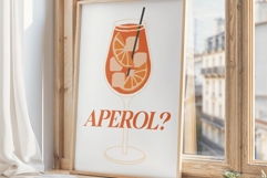Aperol Print - Bar Cart Decor Product Image 2