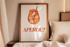 Aperol Print - Bar Cart Decor Product Image 3
