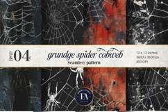 Spooky Grunge Cobweb Digital Papers |Spooky Digital Paper Product Image 1