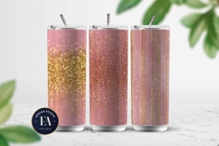 Pink Gold Shimmer Digital Paper, Glitter Texture Product Image 2