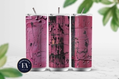 Cracked Pink Paint Wall | Grunge Texture Background Product Image 2
