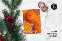 Glitter Orange Pattern | Sparkly Citrus Texture Product Image 4