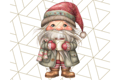 Scandinavian Christmas Gnomes Clipart PNG, Cute Gnome Png Product Image 5