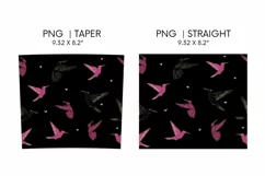 Hummingbird Tumbler Sublimation | 20 oz | Taper | Straight Product Image 3